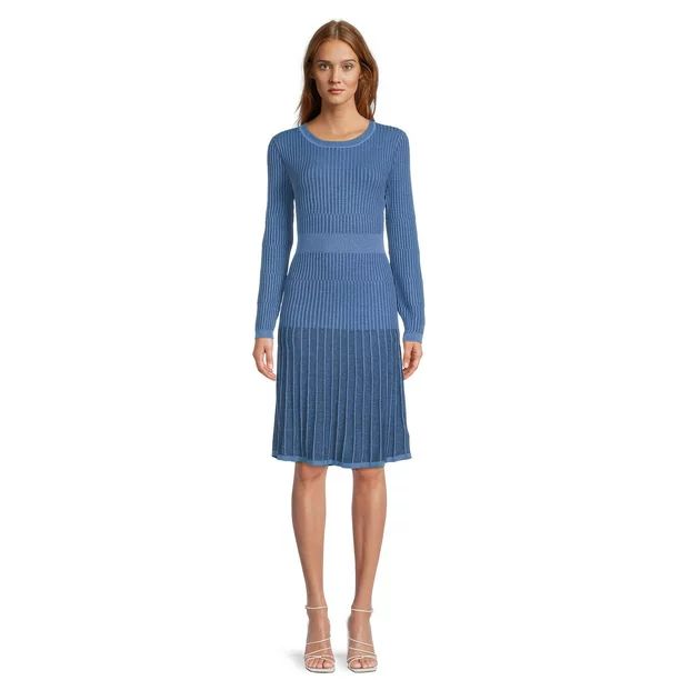 Time And Tru Women's Sweater Dress - Walmart.com | Walmart (US)