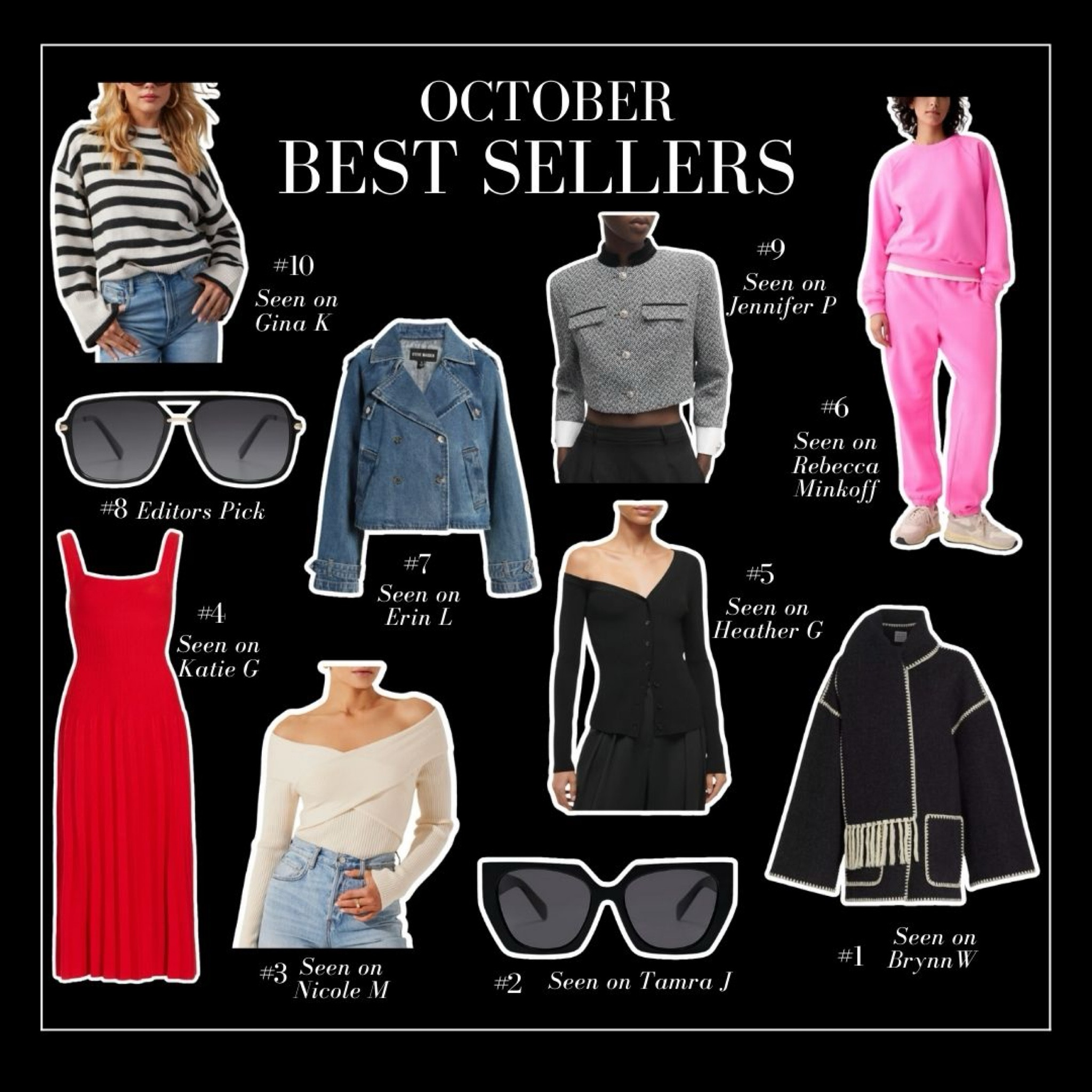 October Best Sellers