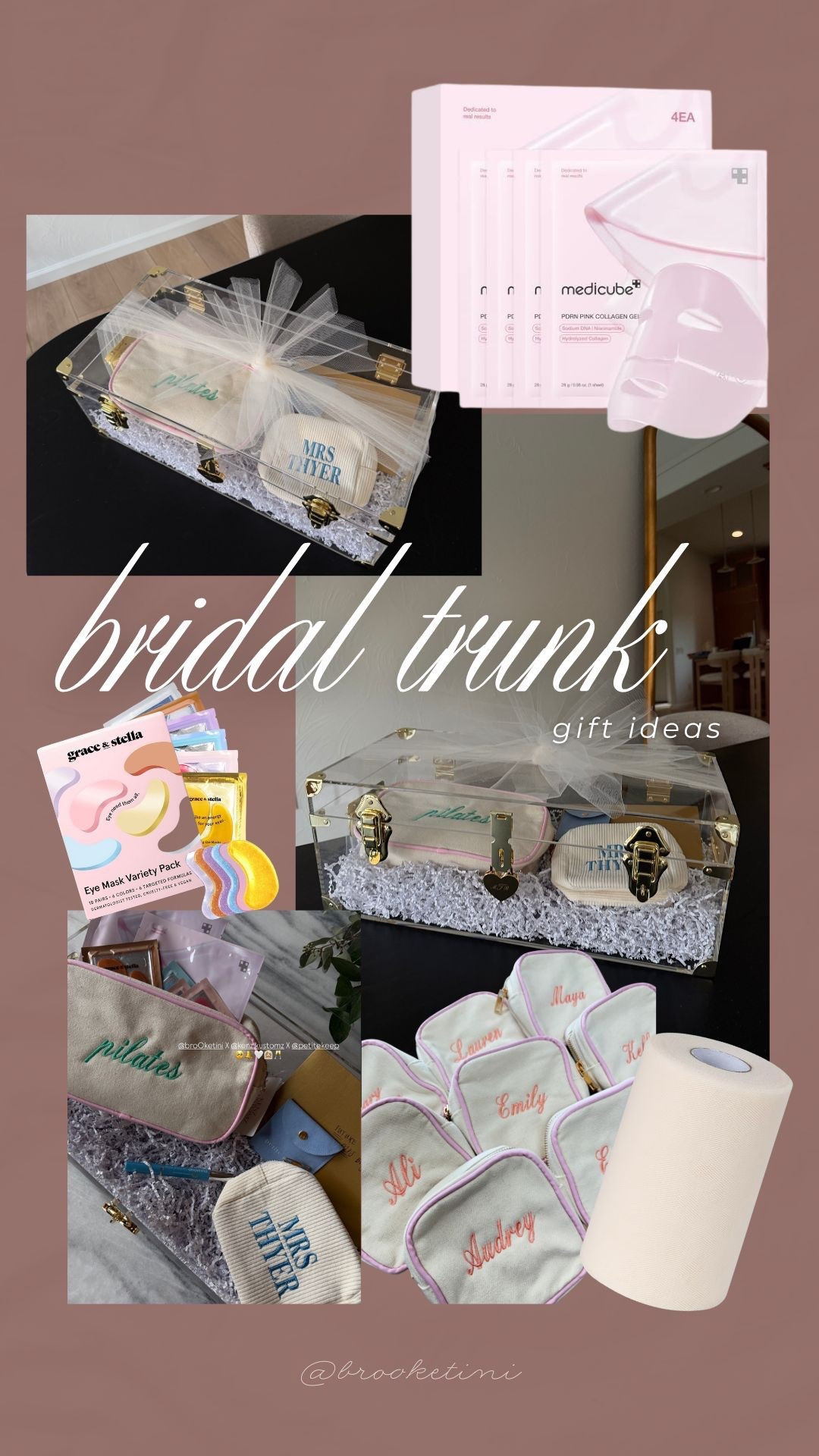 Bridal shower gift // bridal trunk I put together 💍 

#LTKHoliday #LTKWedding #LTKGiftGuide