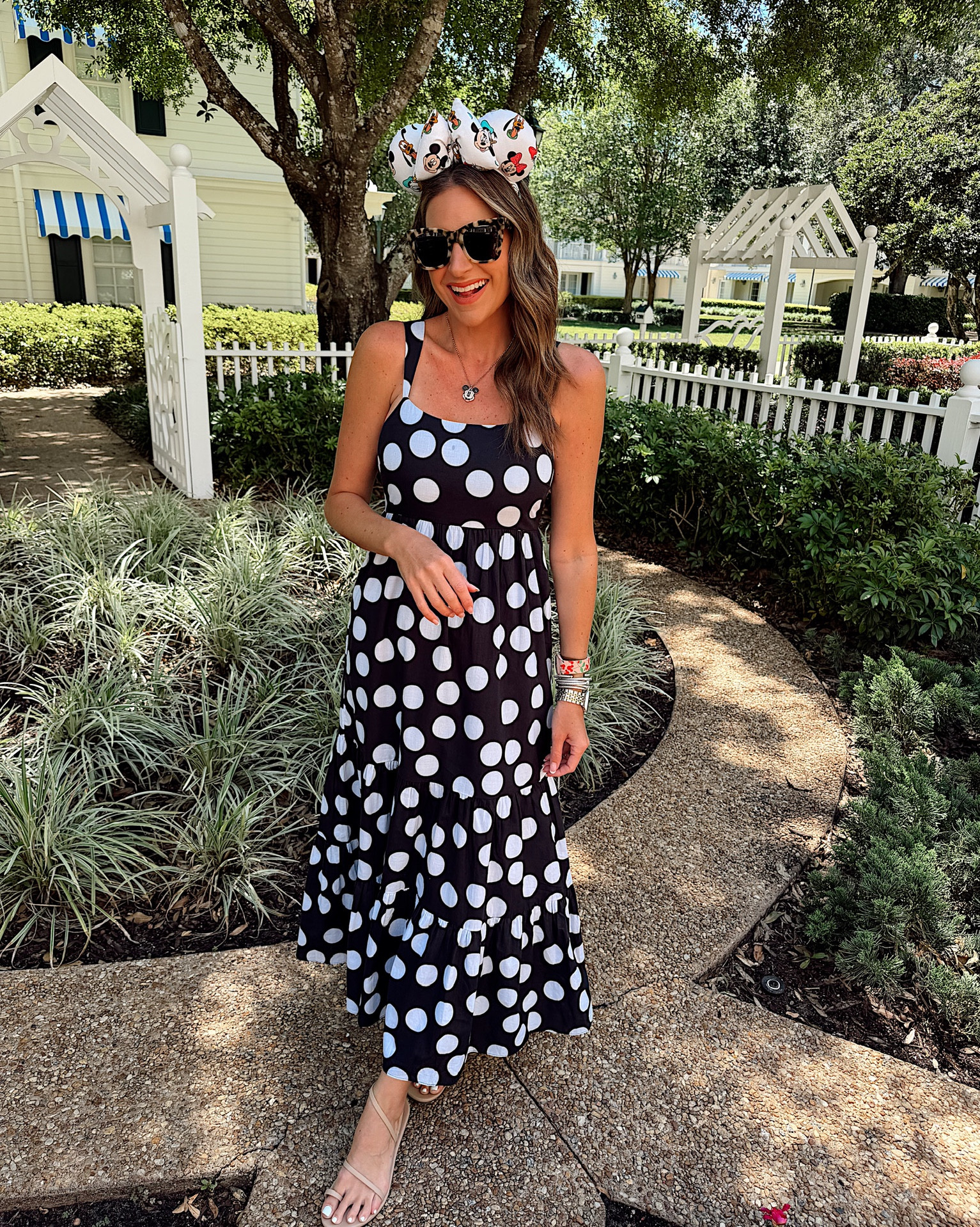 Today’s Disney resort ootd! In a small dress, Etsy ears and accessories- fits tts.

#LTKootd #LTKSeasonal #LTKTravel