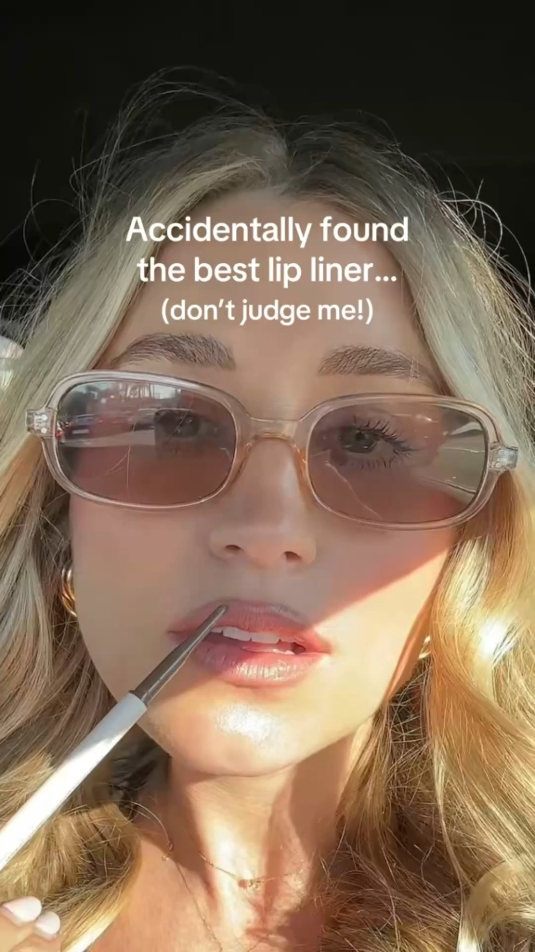 When you realise the lip liner was left at home - you pivot! Genius or unhinged?! 

#LTKgrwm #LTKBeauty