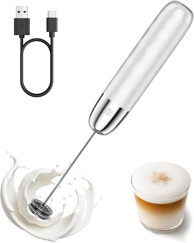 Maestri House Rechargeable Milk Frother Handheld Coffee Frother Drink Whisk | Electric Foam Maker... | Amazon (UK)