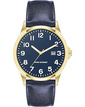 Amazon Essentials Men's Easy to Read Strap Watch | Amazon (US)