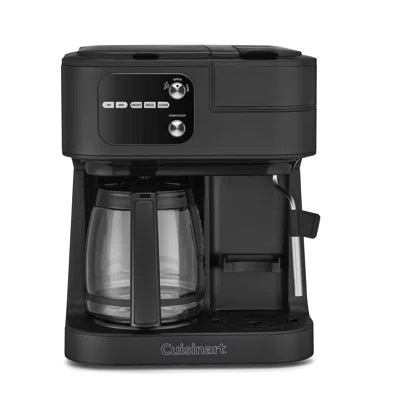 Cuisinart Coffee Center Barista Bar 4-in-1 Coffeemaker, Single-Serve Coffee, Espresso & Nespresso Capsule Compatible, 12-Cup Carafe | Wayfair North America
