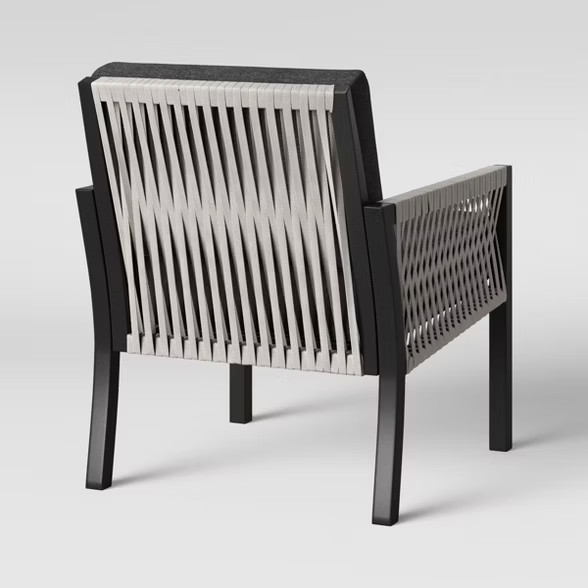 Lunding 2pk Patio Chair Charcoal - Project 62™ | Target