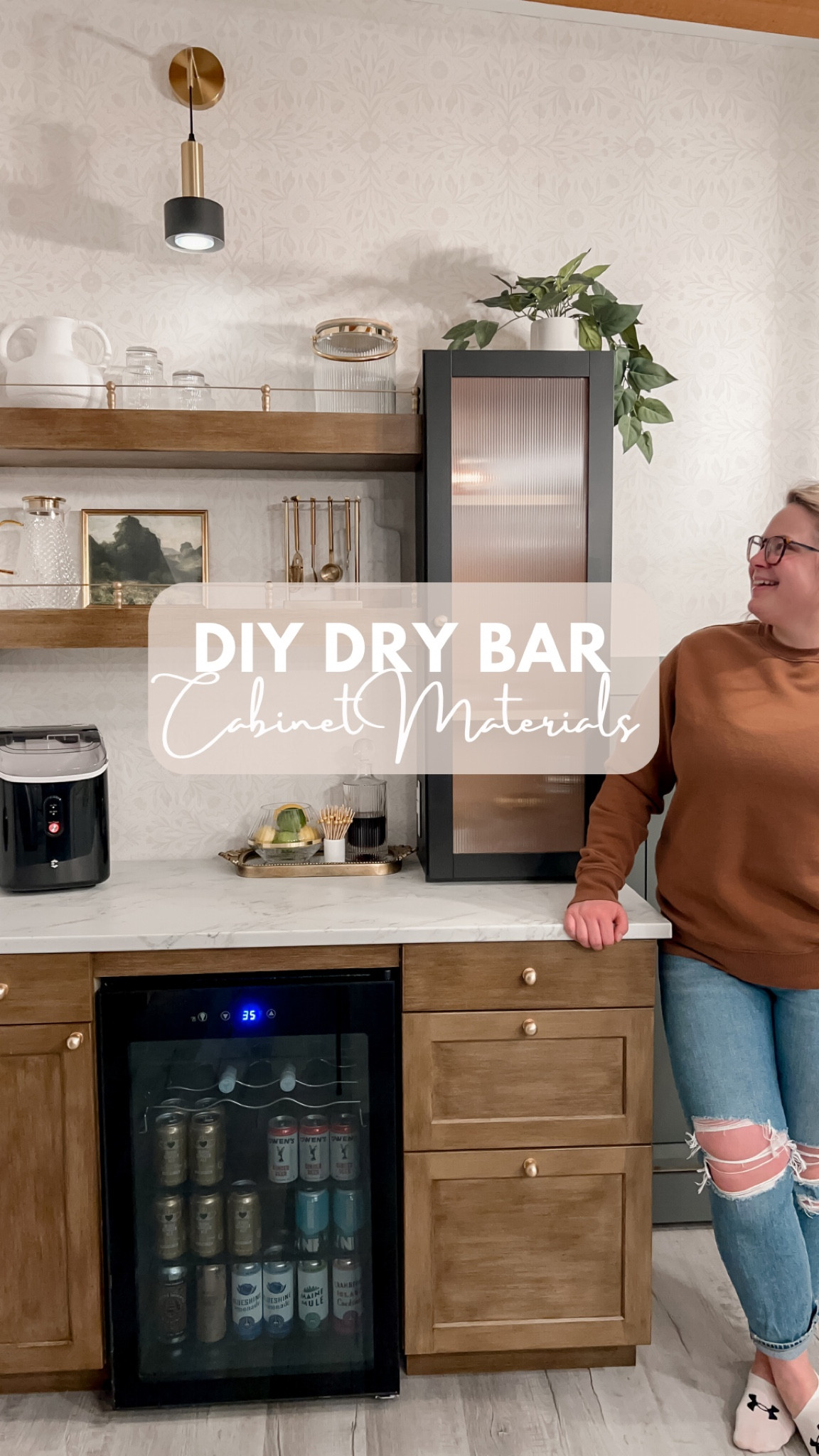 All the cabinet materials I used for my custom DIY dry bar!

Black Cabinet Paint (couldn’t link it): Sherwin Williams Emerald Urethane Trim Enamel, Color “Tricorn Black”, Sheen: Satinn

#LTKhome