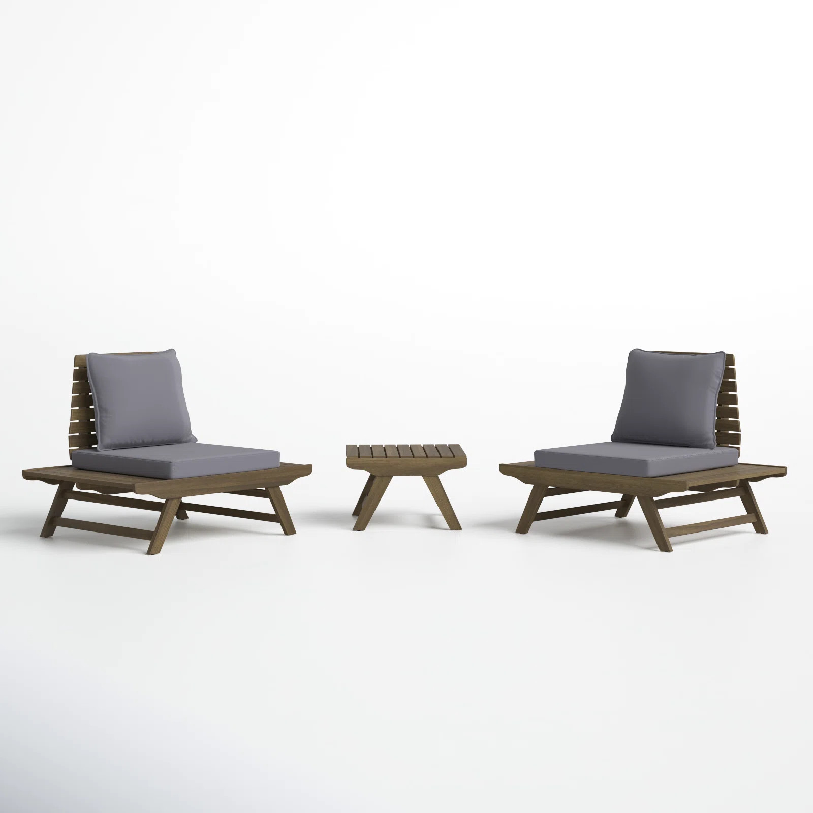 Cason 3 Piece Seating Group with Cushions | AllModern