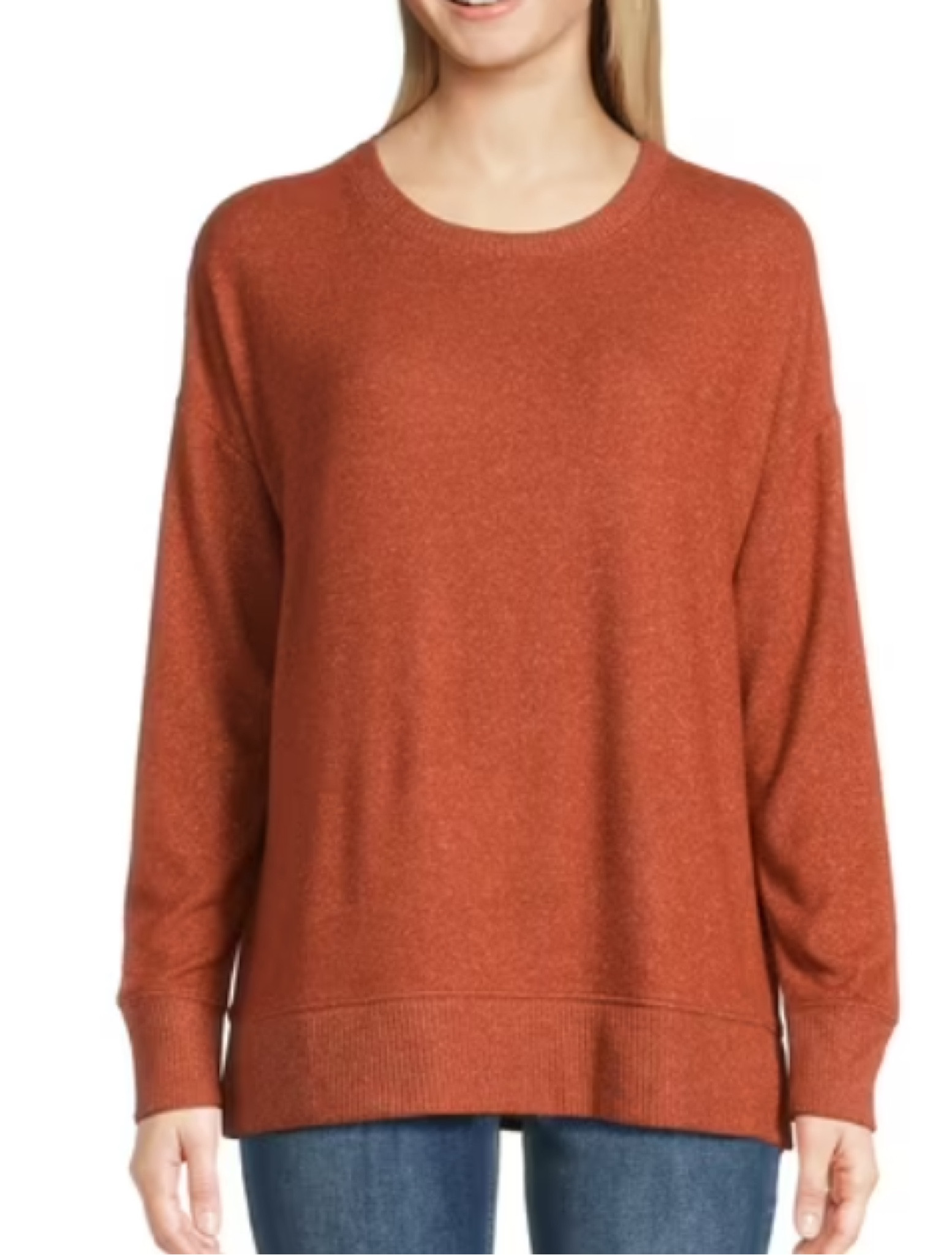Time and tru hacci knit pullover in ‘auburn sun’ from Walmart
Rust
House of colour / Autumn 

#LTKSaleAlert #LTKTravel #LTKStyleTip