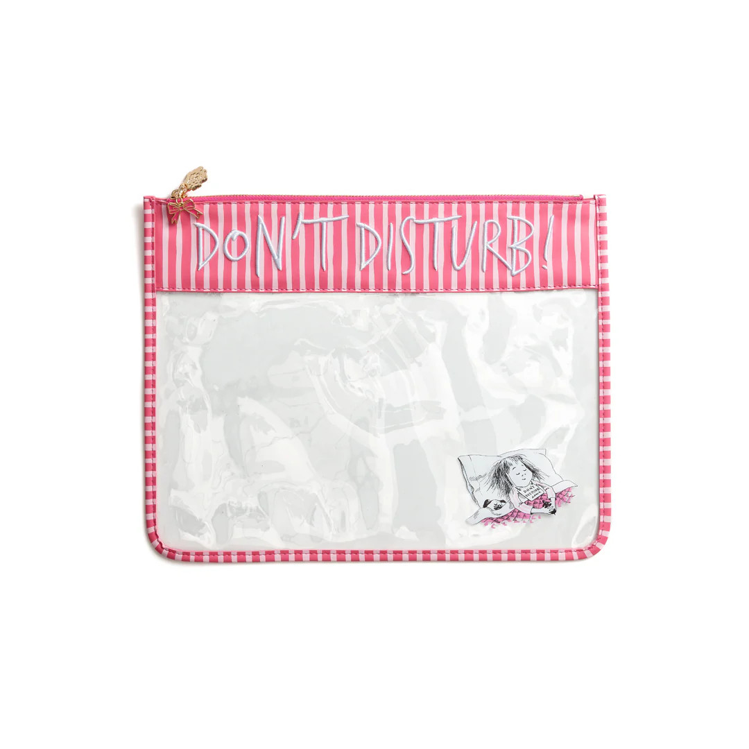 Don't Disturb Leather Project Bag | Penny Linn Designs