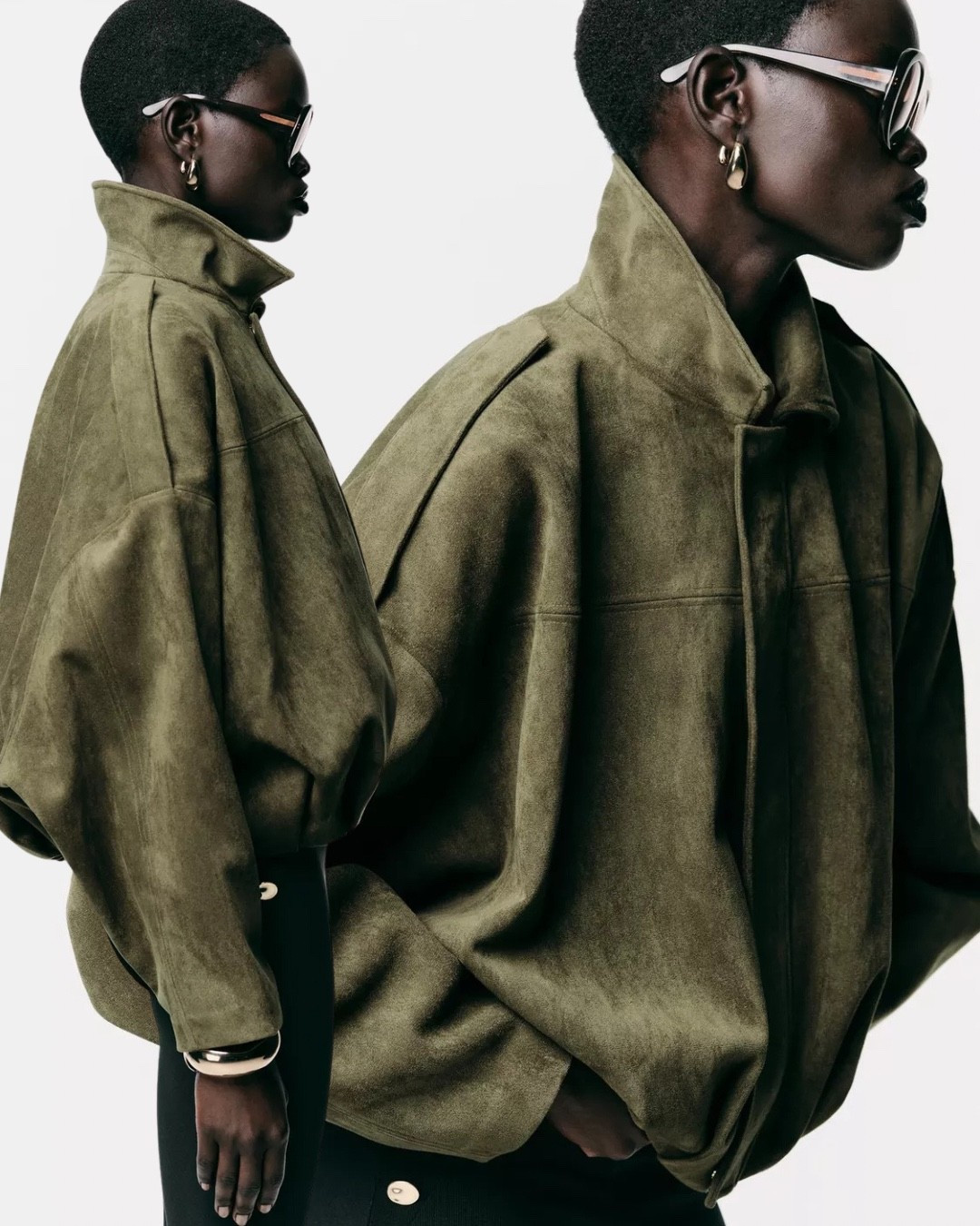 THE bomber jacket of the season is back in stock…for now!! 🫒🫒🍸🍸

Tags: bomber jacket, suede jacket, zara, zara woman, autumn fashion, autumn trends, khaki bomber jacket, uk mum style, city chic outfit

#LTKuk #LTKautumn #LTKFashionMonth