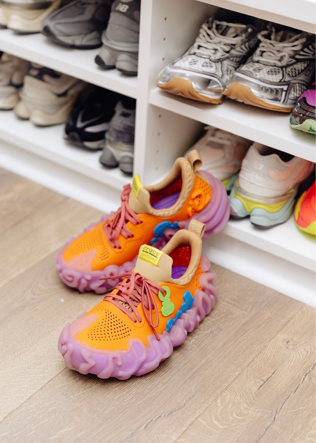 A new addition to my sneaker collection! So comfy and cute! Croc x Salehe Bembury

#LTKootd