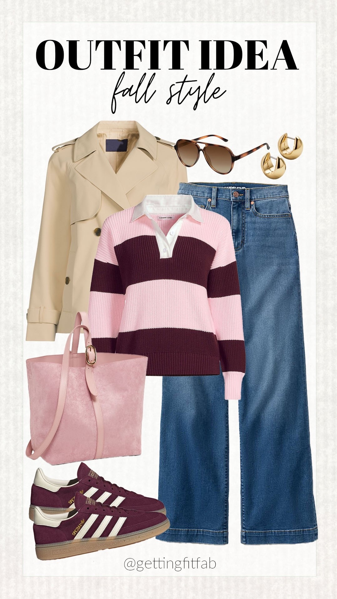 Plus size fall outfit!

#fallstyle

Fall style. Plus size fall fashion. Lands end new arrivals. Elevated casual fall outfit. Pink burgundy polo sweater. Plus size trench coat. Plus size denim  

#LTKPlusSize #LTKStyleTip #LTKSeasonal