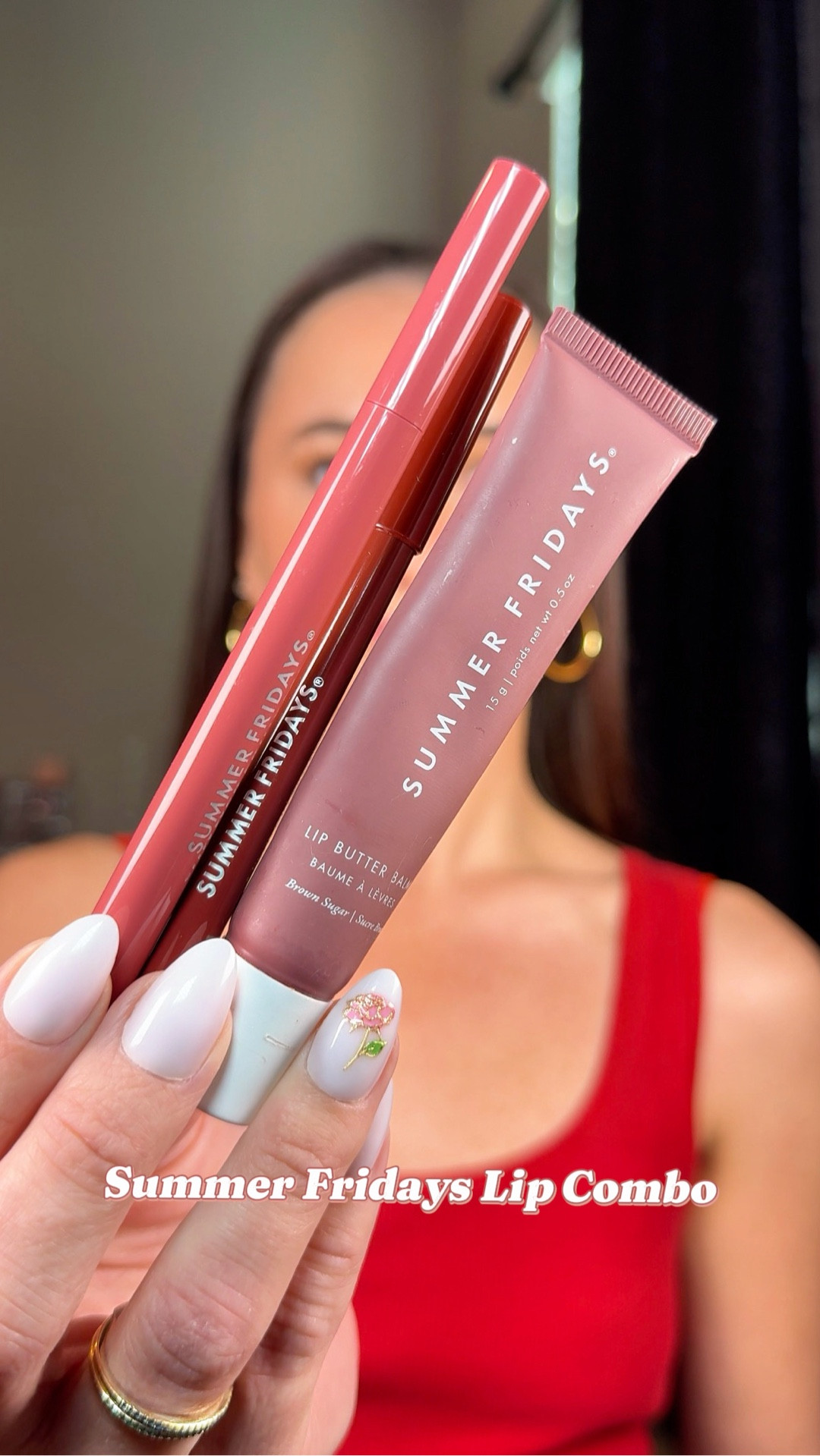 New Summer Fridays lip combo ✨

Wearing:
• Lip Stain in Maple
• Lip Pencil in Pecan
• Lip Butter Balm in Brown Sugar

The perfect everyday glossy lip, long-lasting stain + creamy liner + hydrating balm for a soft, natural finish.

@Summer Fridays 

#SummerFridays #SummerFridaysLipCombo #LipStain #LipLiner #LipButterBalm #EverydayMakeup #NeutralLip #GlowyMakeup

#LTKBeauty #LTKgrwm
