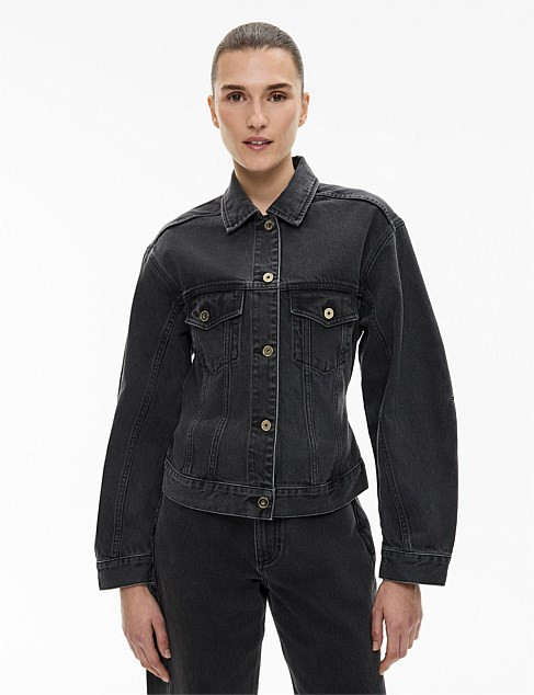 Witchery Cinched Denim Jacket | David Jones | David Jones (Australia & New Zealand)
