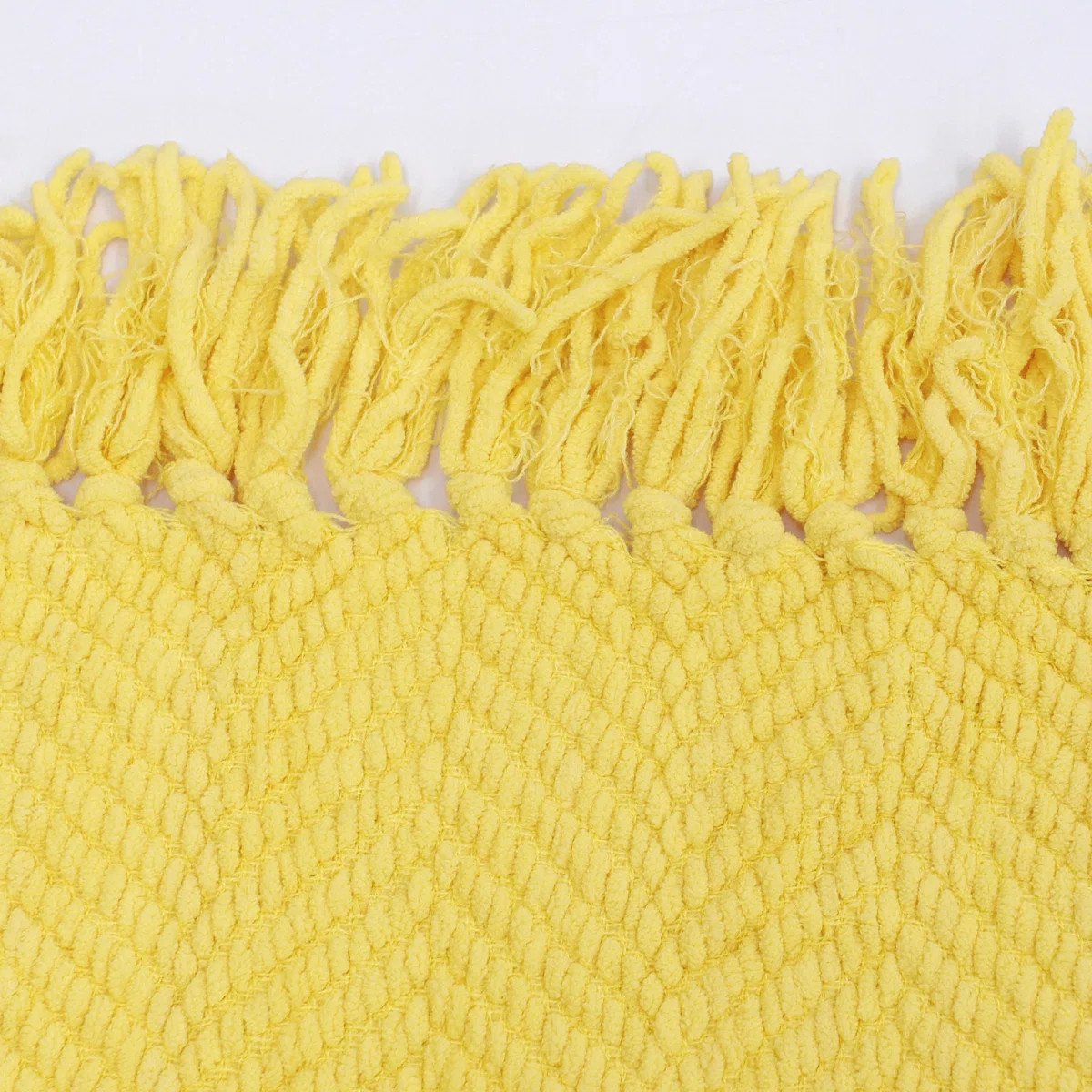 Tweed Knitted Throw Blanket | Wayfair North America