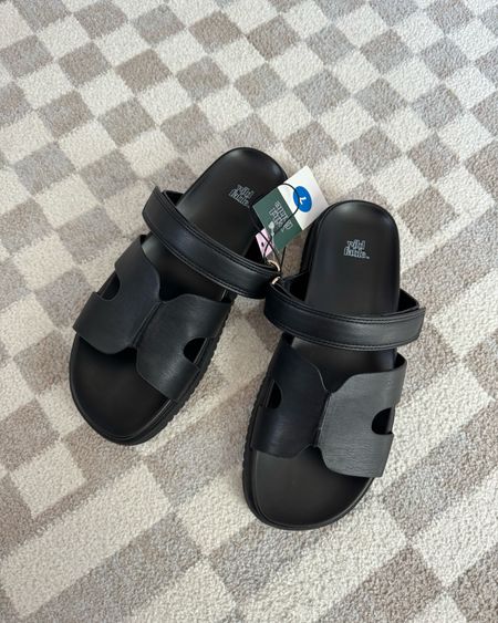 $30 Target sandals… literally SOO comfortable! They are so cushioned and run true to size. Great neutrals available! 

Target sandals, black sandals, summer sandal, the it shoe, the it sandal, spring sandals, designer lookalike 

#LTKshoecrush #LTKfindsunder50 #LTKSeasonal