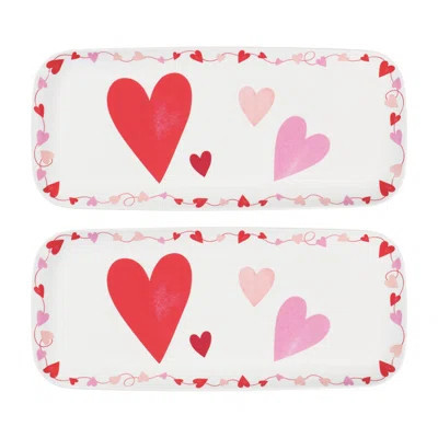 2-Piece Valentine 15" Tray | Wayfair North America