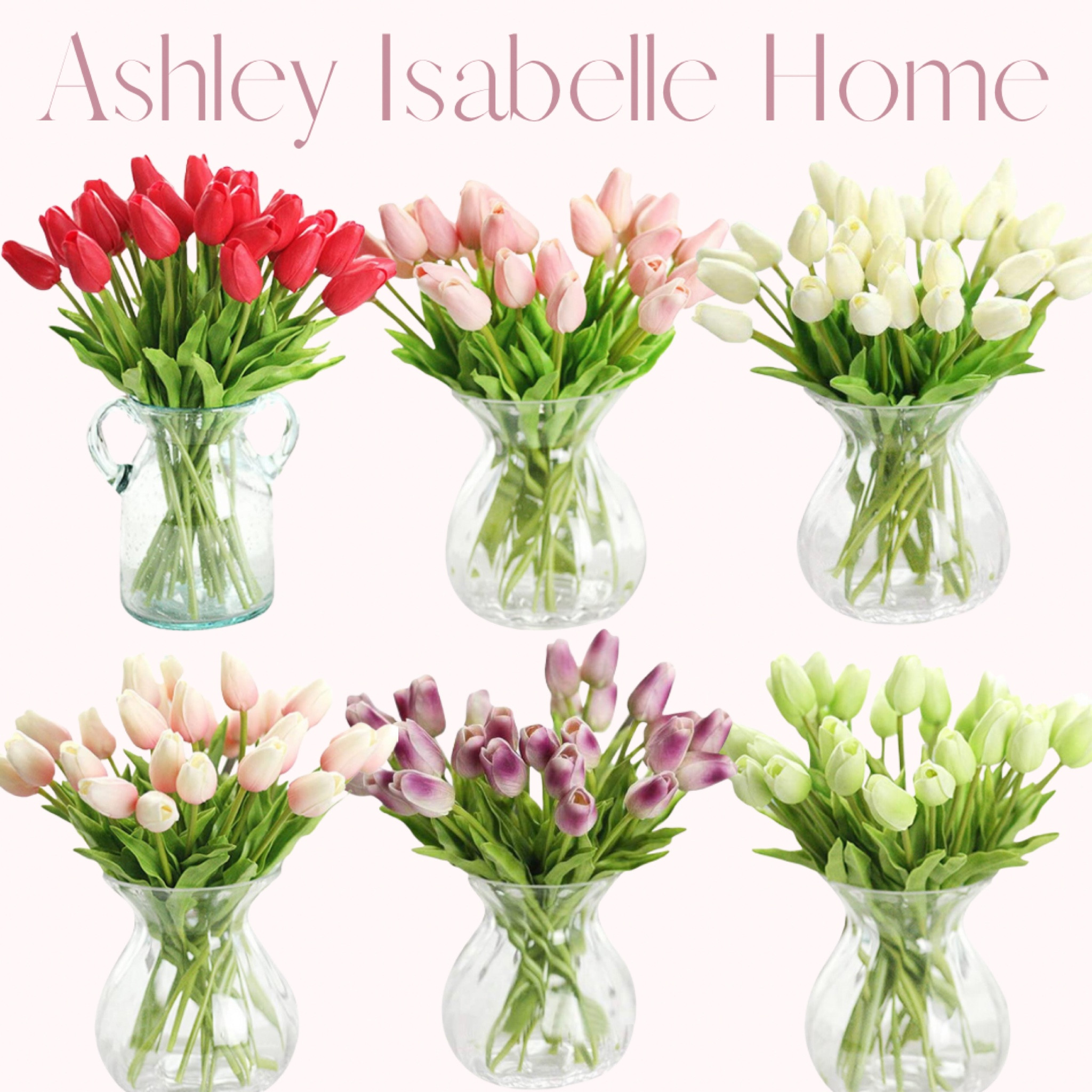 Amazon home faux florals for spring so tulips are perfect for your Easter Tablescape or any spring events you are hosting. I also look beautiful styled on a coffee table bookshelf, or console table around your home.

#LTKunder50 #LTKhome #LTKSeasonal