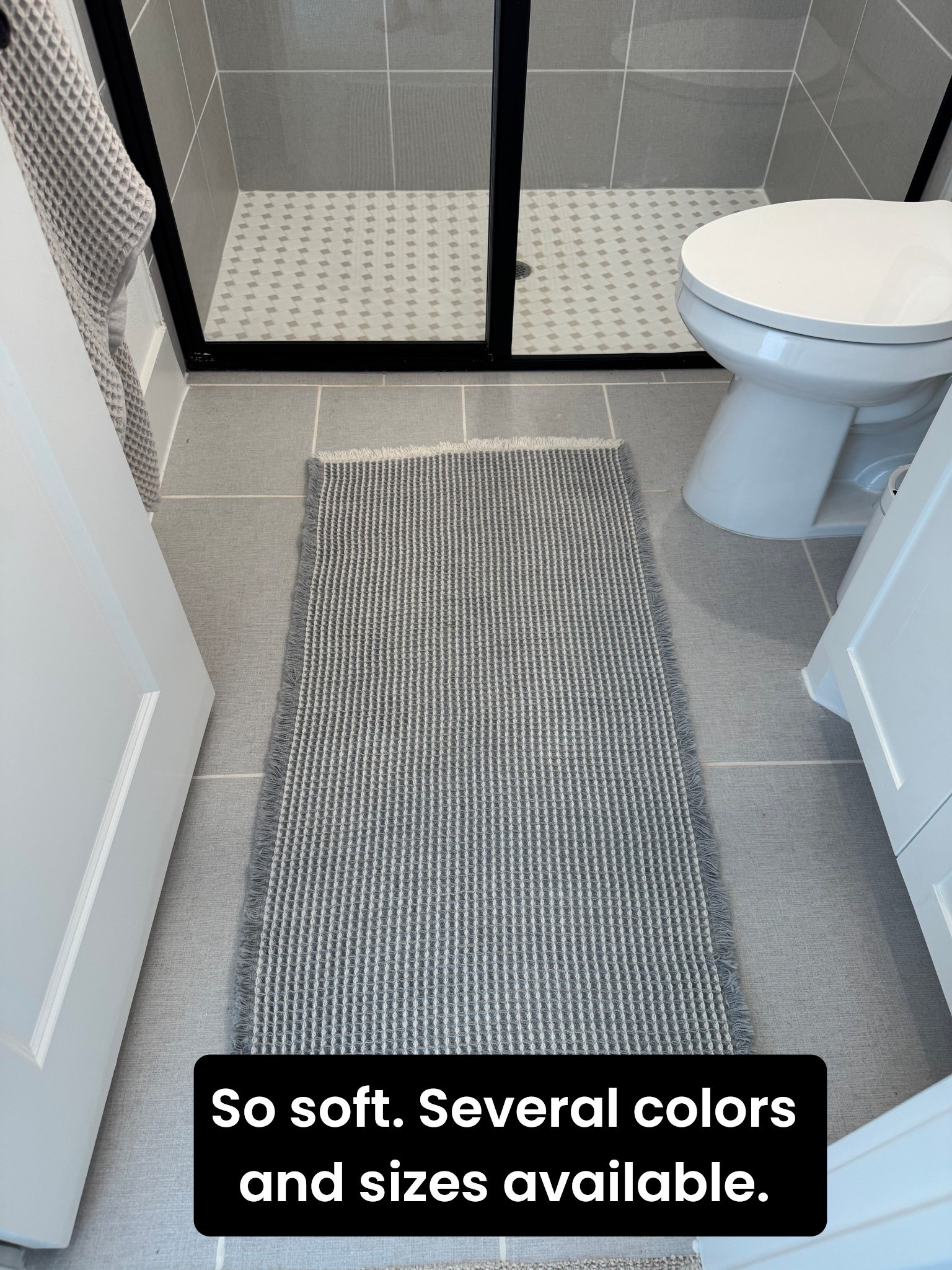 Love this bathroom waffle rug. Getting it for all bathrooms

Amazon prime deal, deal of the day, non slip bath mat, bath runner, 

#LTKFindsUnder50 #LTKSaleAlert #LTKStyleTip