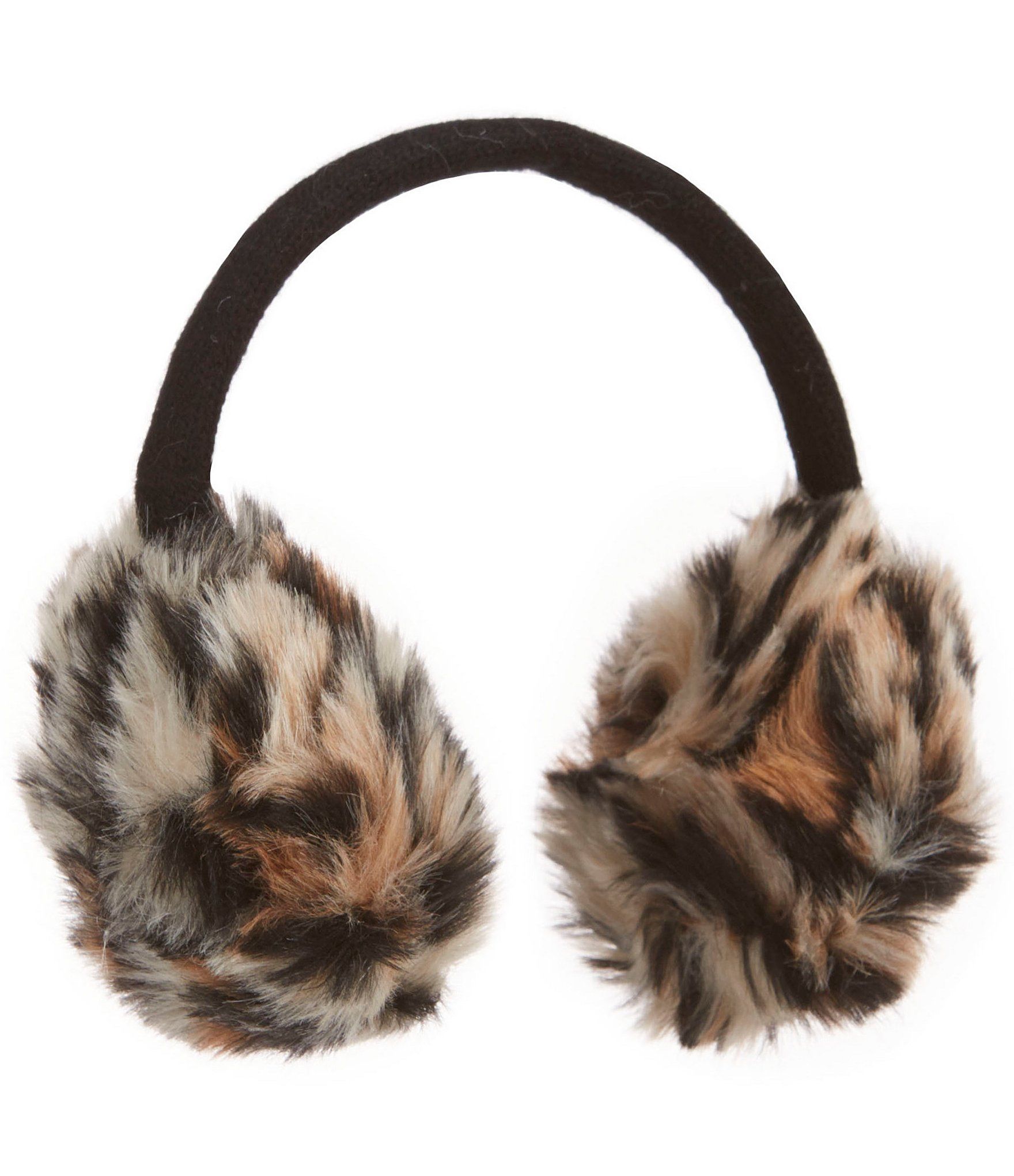 Copper Key Leopard Faux-Fur Ear Muffs | Dillards Inc.