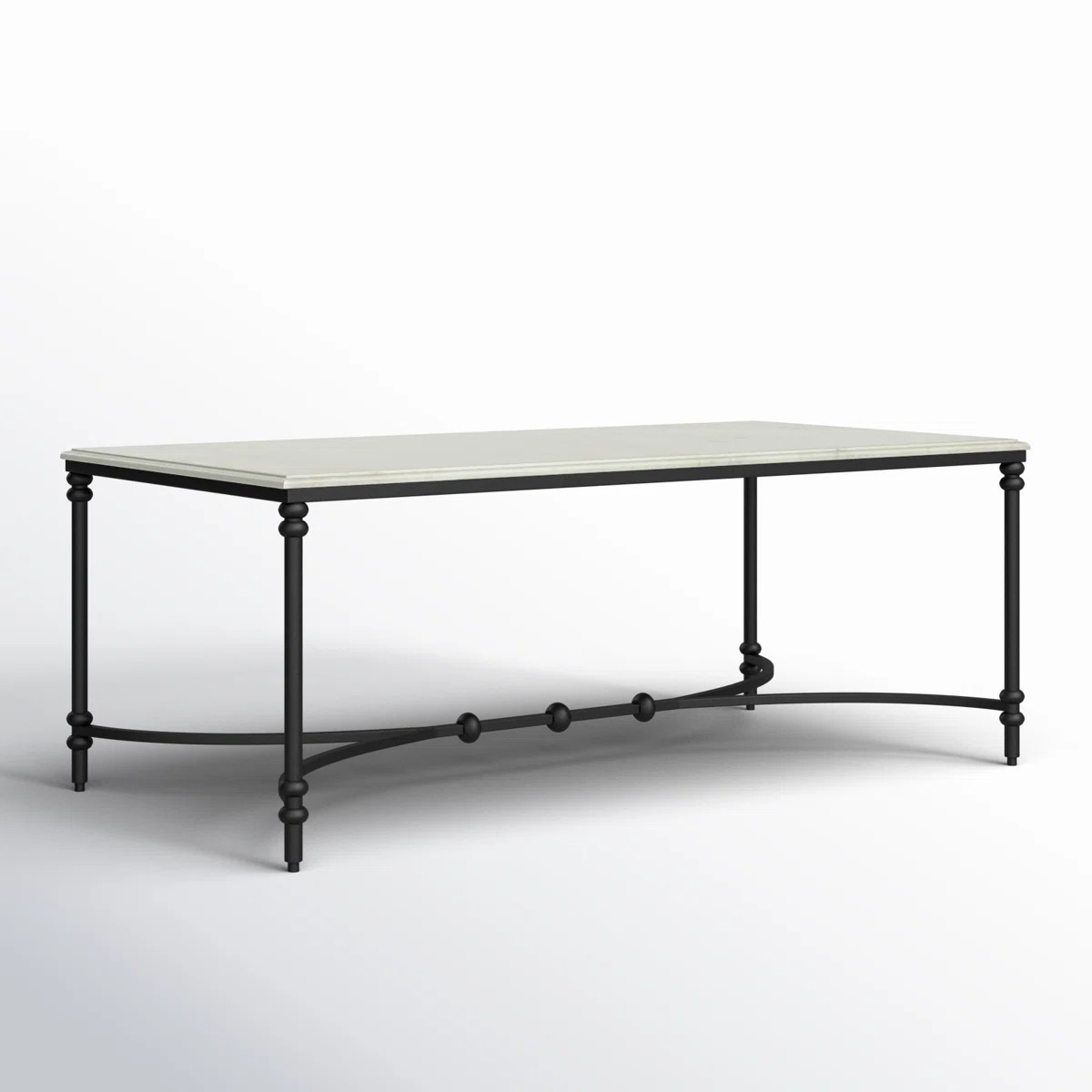 Libertine Genuine Marble and Metal Coffee Table | Wayfair North America