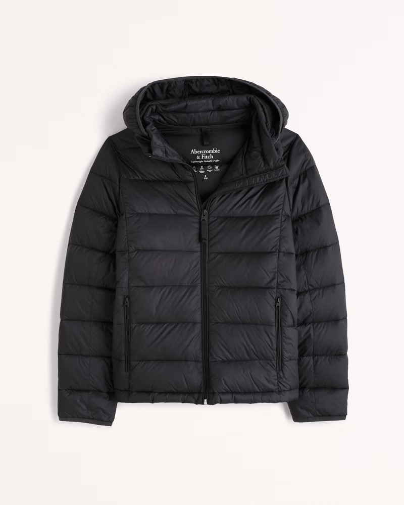 Women's Lightweight Packable Puffer | Women's | Abercrombie.com | Abercrombie & Fitch (US)