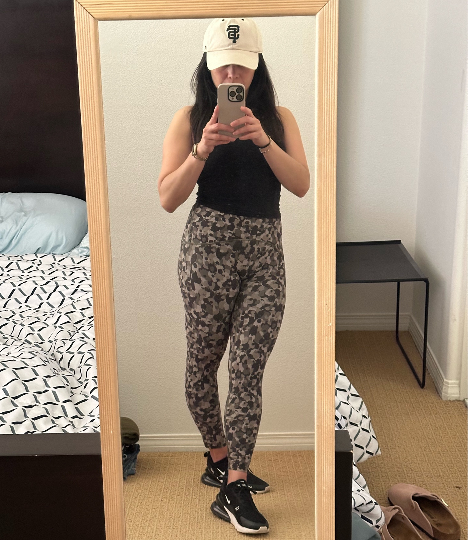 Today’s gym session outfit - Spanx leggings, Nikes and my fave hat to hide the sweaty hair 😅.

#LTKover40 #LTKfitness