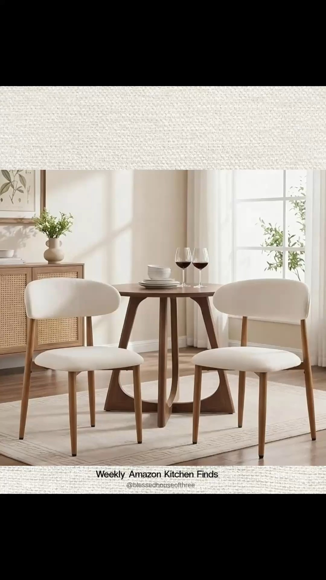 If you want your kitchen to feel put together without a full makeover  These are the Amazon kitchen finds I reach for daily that instantly make my space feel more elevated and put together while still being practical for everyday use from kitchen organization essentials and glass canisters to simple styling pieces that give that clean neutral kitchen look. And these look for less dining chairs have amazing reviews. Follow me on LTK for daily home decor finds Amazon favorites and simple ways to elevate your home

#LTKHome #LTKSaleAlert