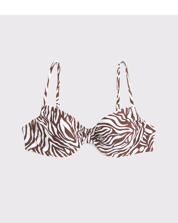 Women's Ruched Underwire Bikini Top | Women's Swimwear | Abercrombie.com | Abercrombie & Fitch (US)