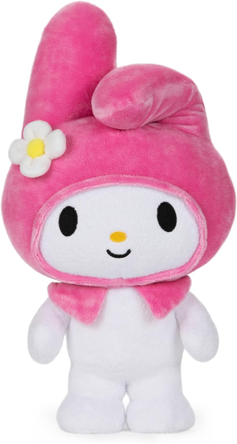 GUND Sanrio Hello Kitty My Melody Plush, Premium Stuffed Animal for Ages 1 and Up, 9.5”, Pink/W... | Amazon (US)