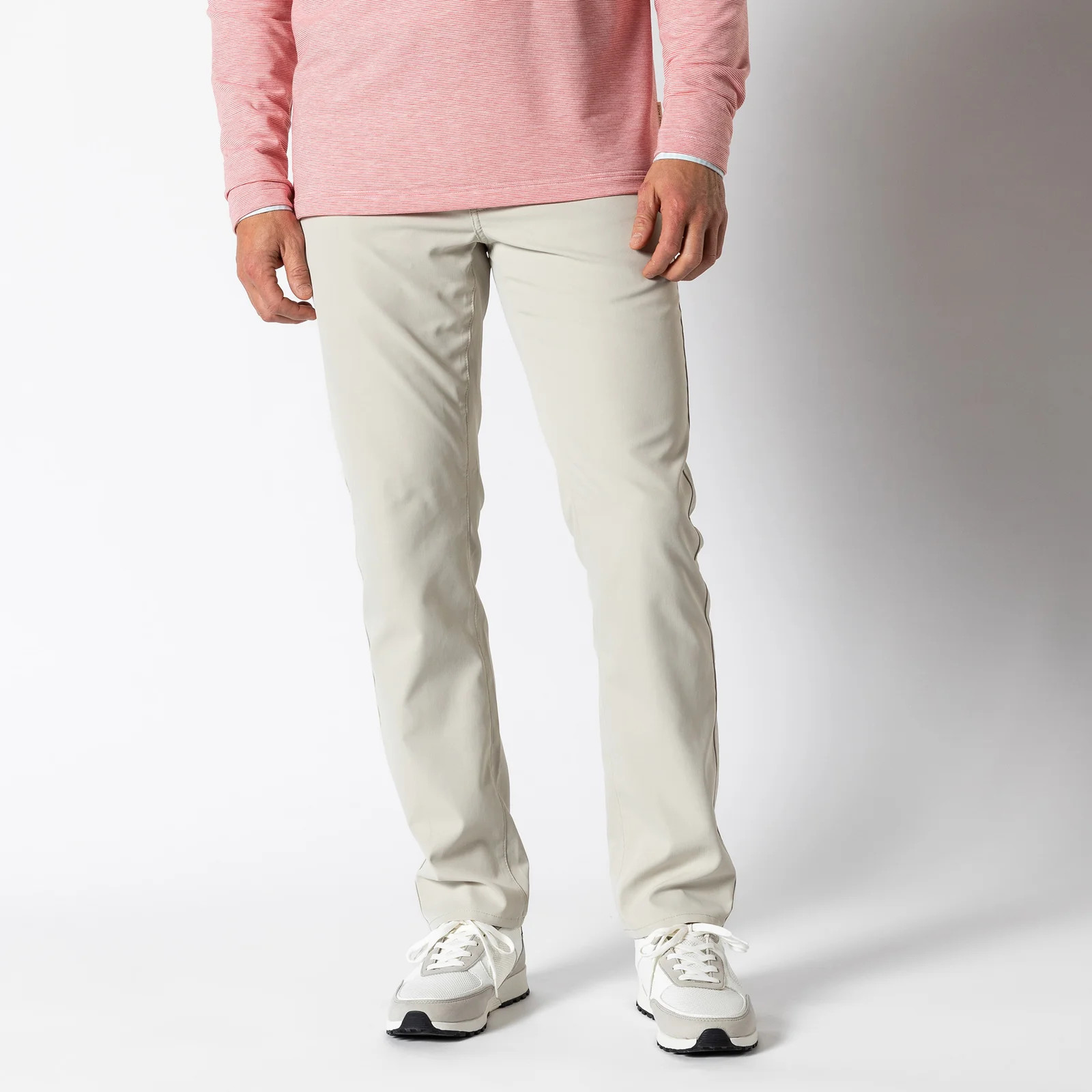 Long Drive Performance Five-Pocket - Khaki | Duck Head Apparel