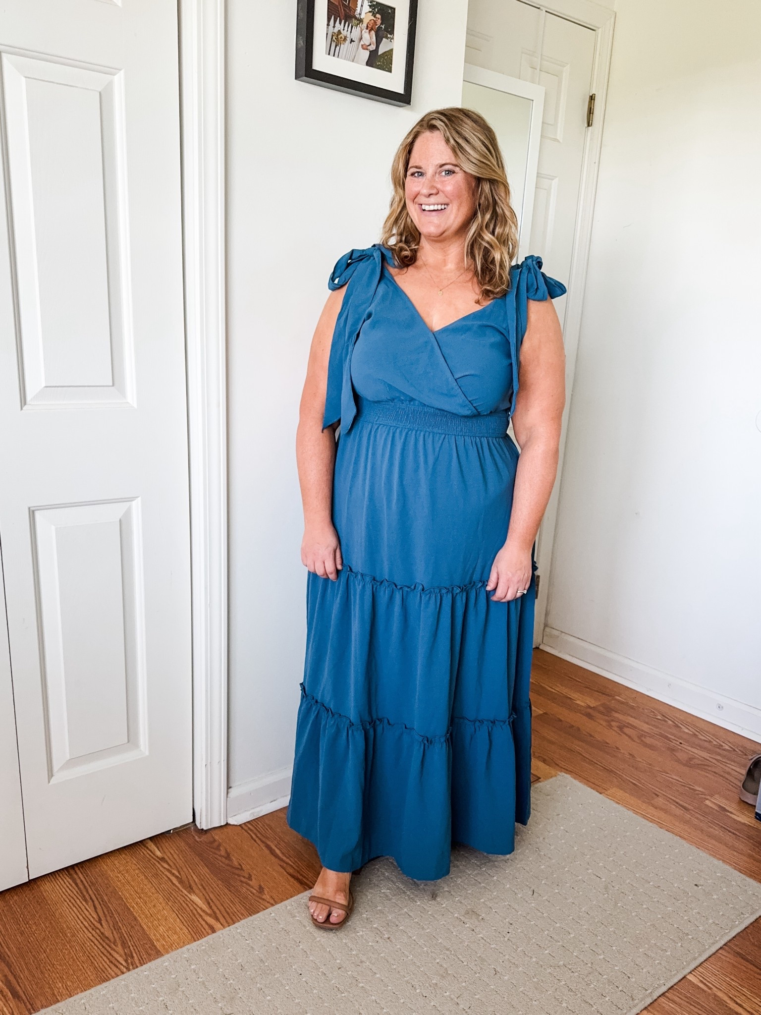Midsize wedding guest dress - wearing a large 

#LTKMidsize #LTKWedding #LTKFindsUnder50