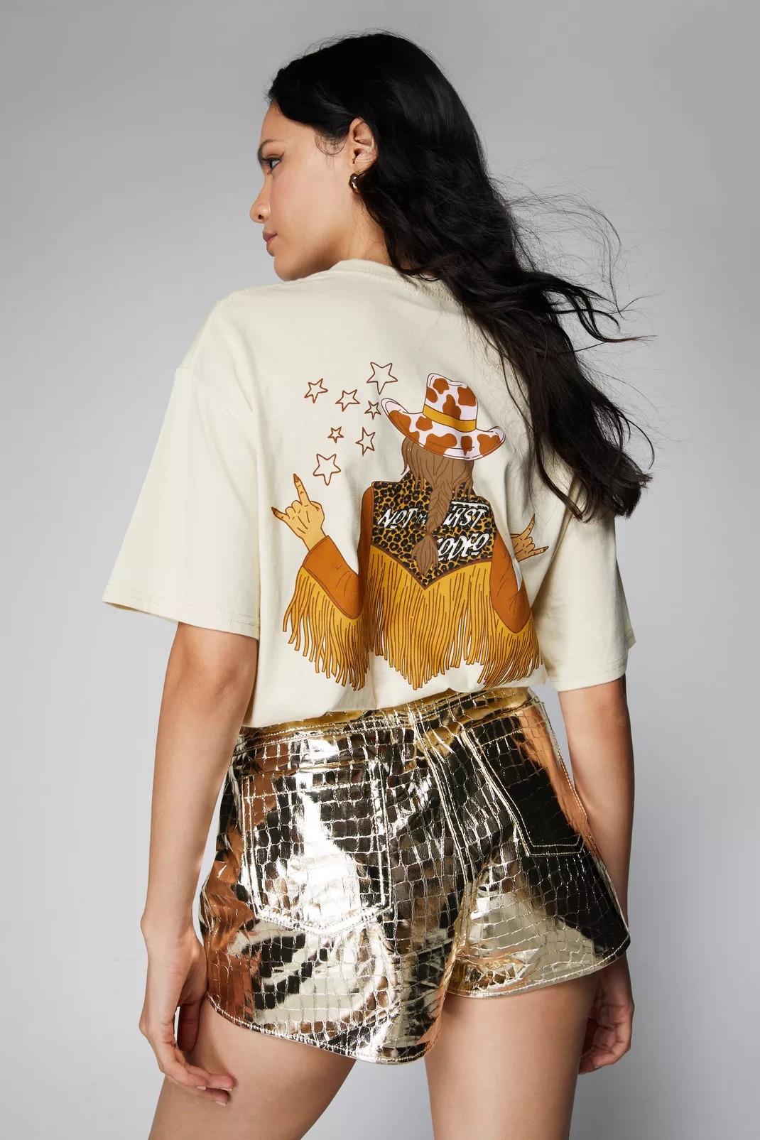 Western Cowgirl Graphic T-shirt | Nasty Gal US