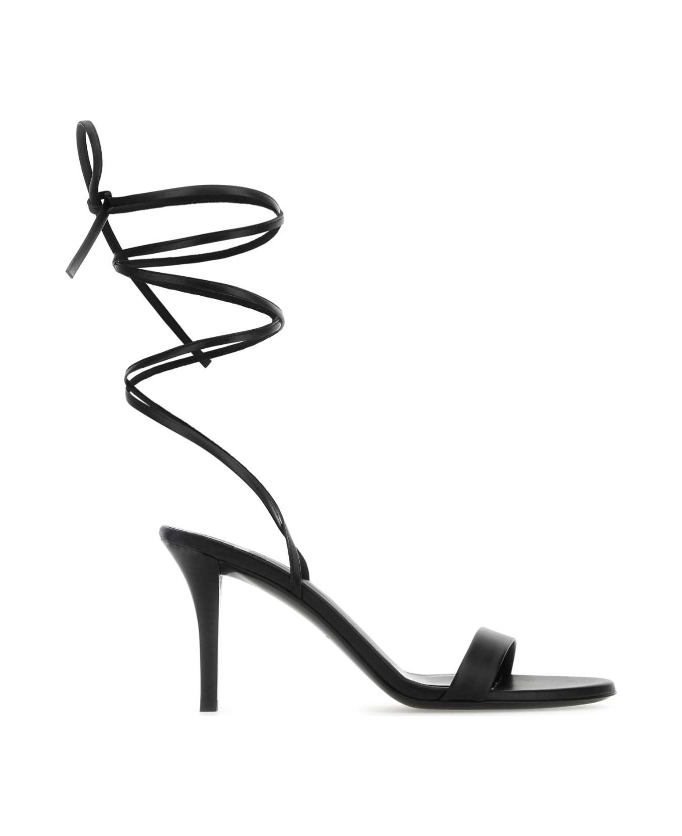 Black Leather Maud Sandals | Italist.com US