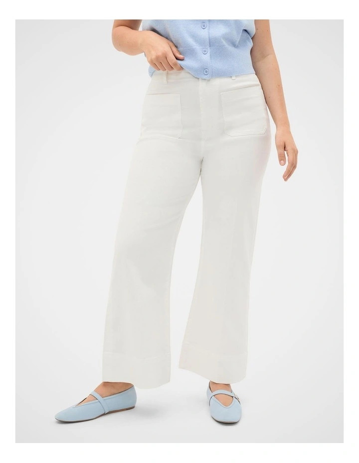 Core Wide Leg Pocket Jean in Denim | Myer