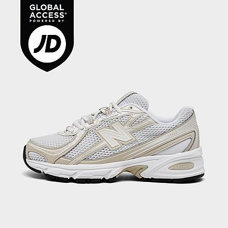 New Balance Women's 740 Casual Shoes in Off-White/Sea Salt Size 10.5 Knit | Finish Line (US)