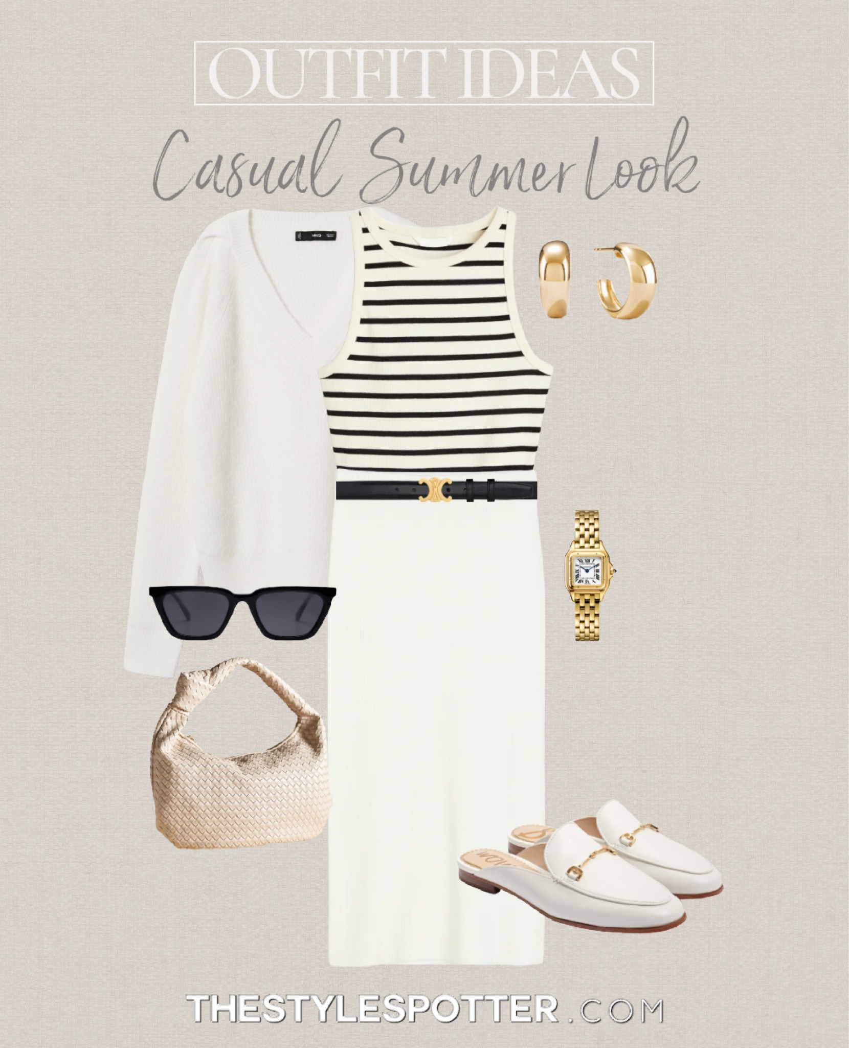 Old Money Aesthetic Summer Outfit Ideas 💐 Casual Summer Look
A summer outfit isn’t complete with comfortable essentials and soft colors. These casual looks are both stylish and practical for an easy summer outfit. The look is built of closet essentials that will be useful and versatile in your capsule wardrobe. 
Shop this look 👇🏼 🌈 🌷


#LTKSeasonal #LTKFind #LTKU