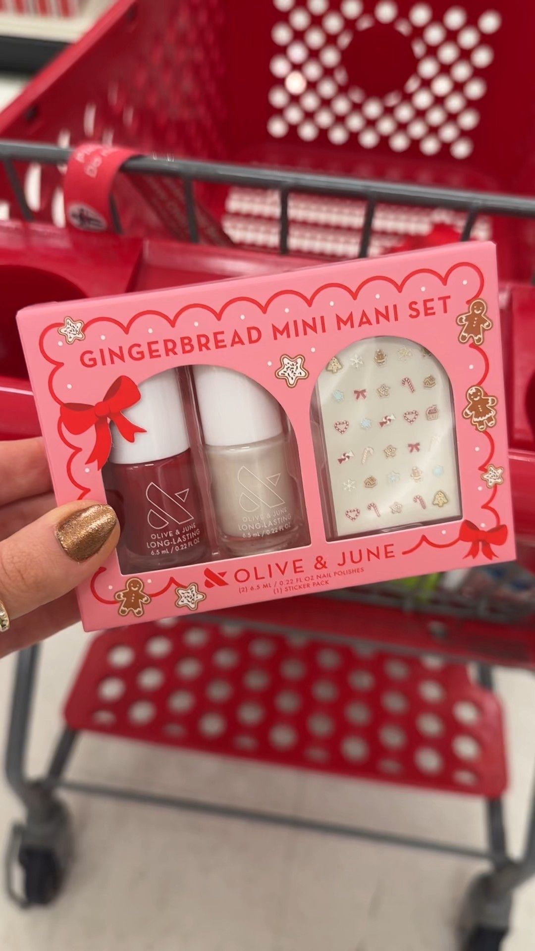The cutest gingerbread mani set 💅

#LTKStyleTip #LTKBeauty #LTKHoliday