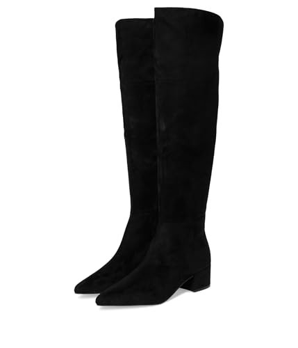 Marc Fisher LTD Women's Lottie Over-The-Knee Boot, Black 001, 9.5 | Amazon (US)