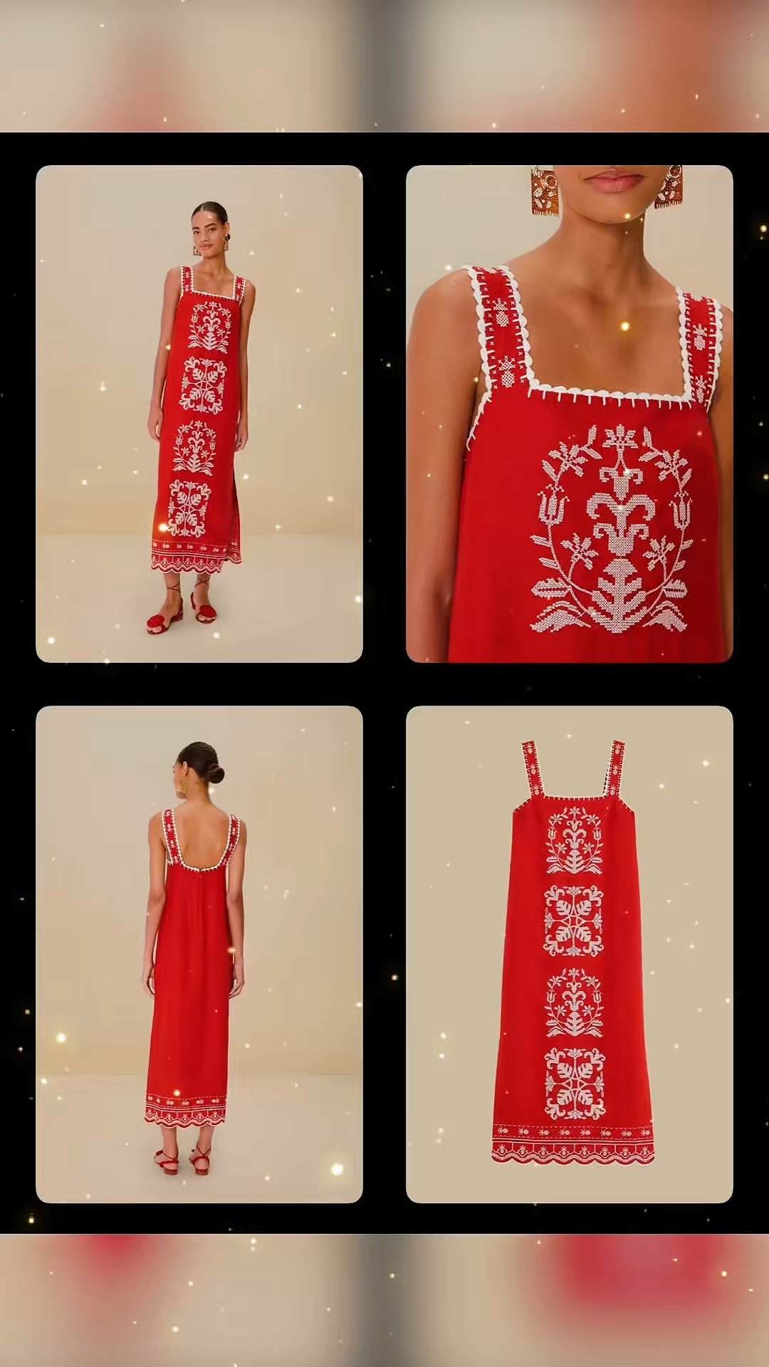 Red Embroidered Linen Midi Dress for Tropical Travel

Hand-embroidered red linen midi dress perfect for resort nights, warm destinations, summer travel, and effortless vacation style.

red linen dress, embroidered midi dress, tropical vacation outfit, resort wear women, Farm Rio dress, summer travel style, Latin inspired fashion, luxury vacation dress, warm weather outfits

#LTKootd #LTKTravel #LTKSaleAlert