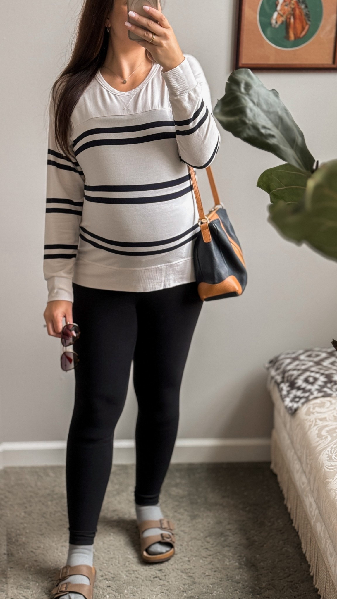 Third Trimester easy and comfortable pregnancy look - this was actually my look for an annual Memorial Day Weekend Tennis Tournament 🎾

#LTKActive #LTKSeasonal #LTKBump