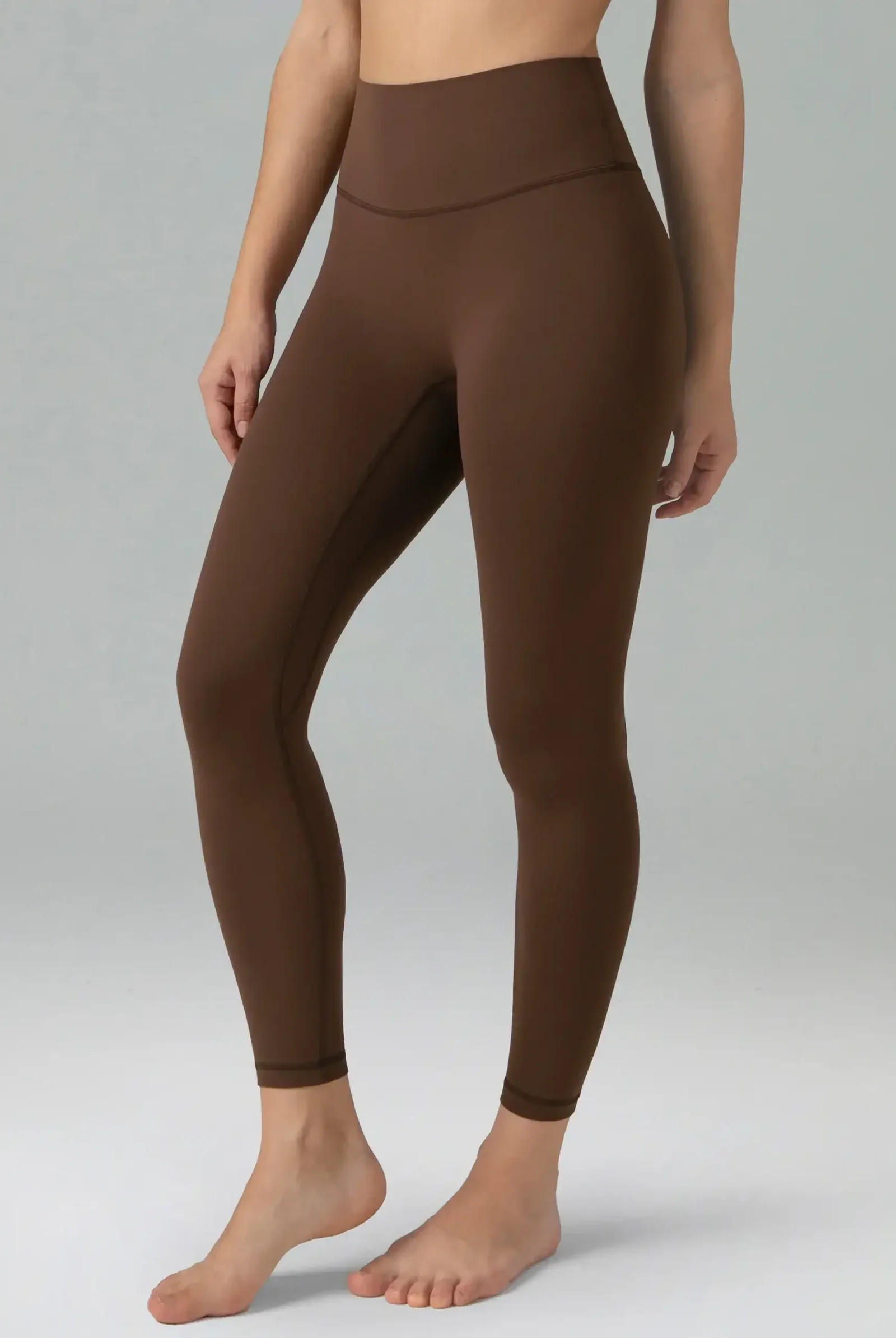 Dreamlux High Waisted No Front Seam 25" 7/8 Workout Legging | Colorfulkoala