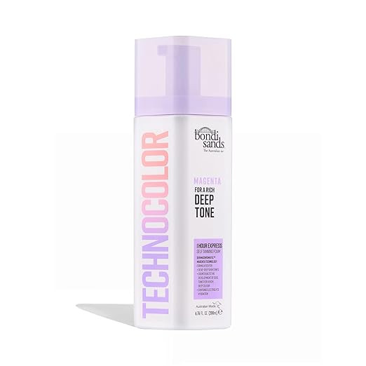 Bondi Sands Technocolor 1 Hour Express Self Tanning Foam, Innovative Formula, Hydrates for Natura... | Amazon (US)
