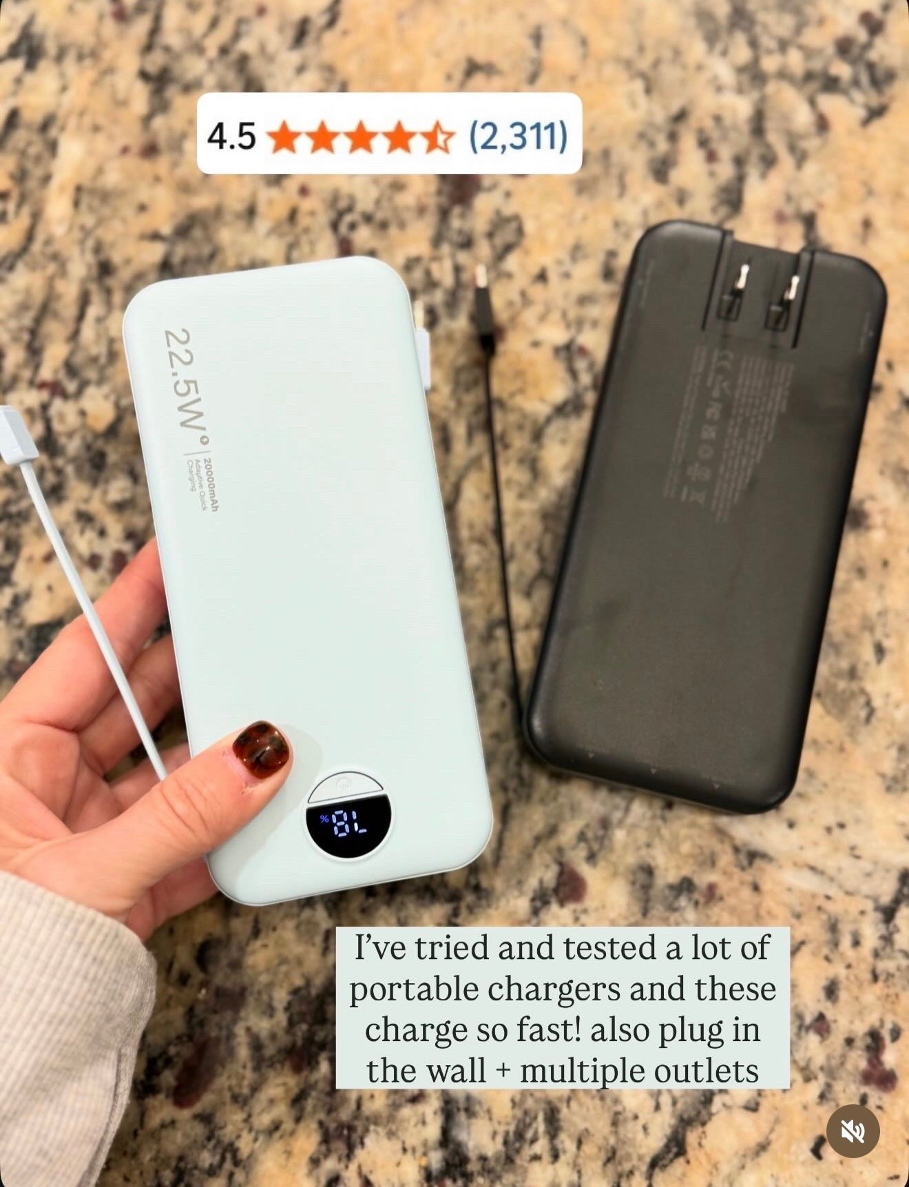 I’ve tried and tested a lot of these portable chargers and these charge so fast! 43% off for Prime Day!

#LTKSaleAlert