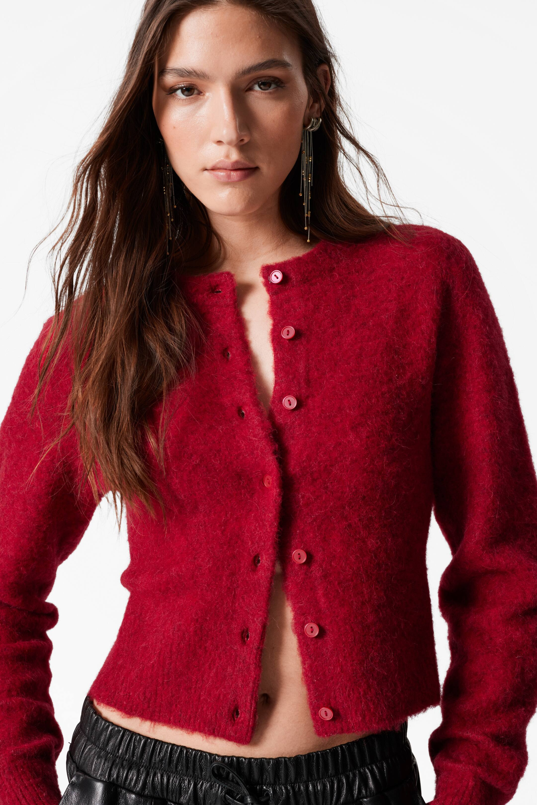 Gebreid vest in alpacawolmix | H&M (DE, AT, CH, NL, FI)