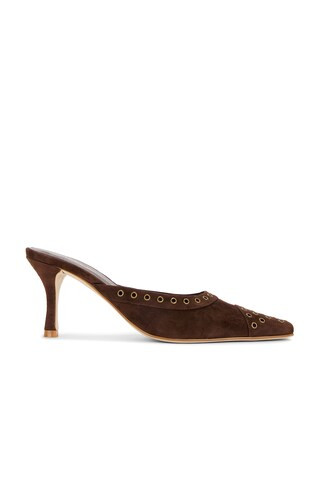 Ivy Mule in Chocolate Brown | Revolve Clothing (Global)