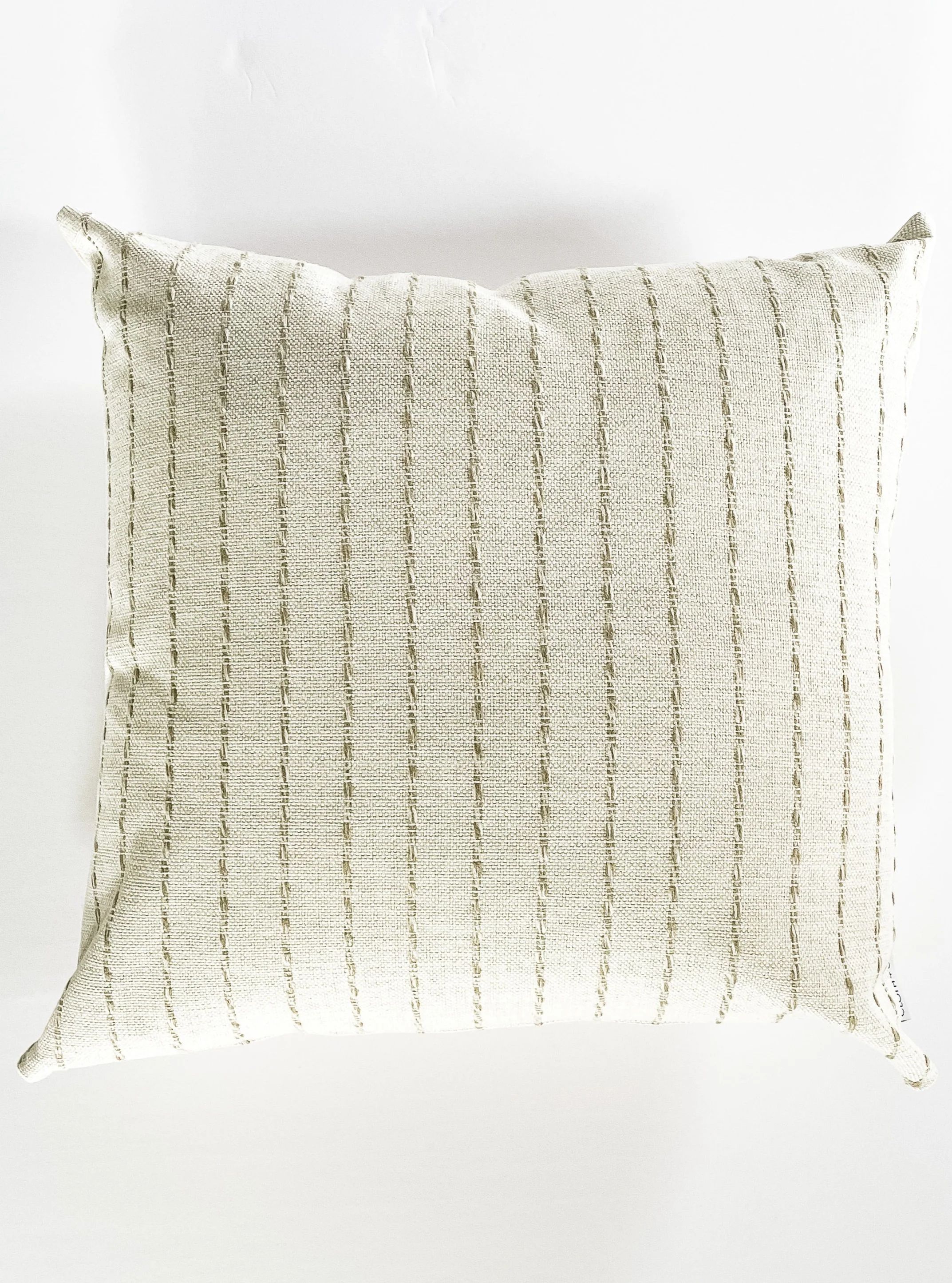 C+C Avant Garde Stripe Pillow | Linen | Cloth + Cabin