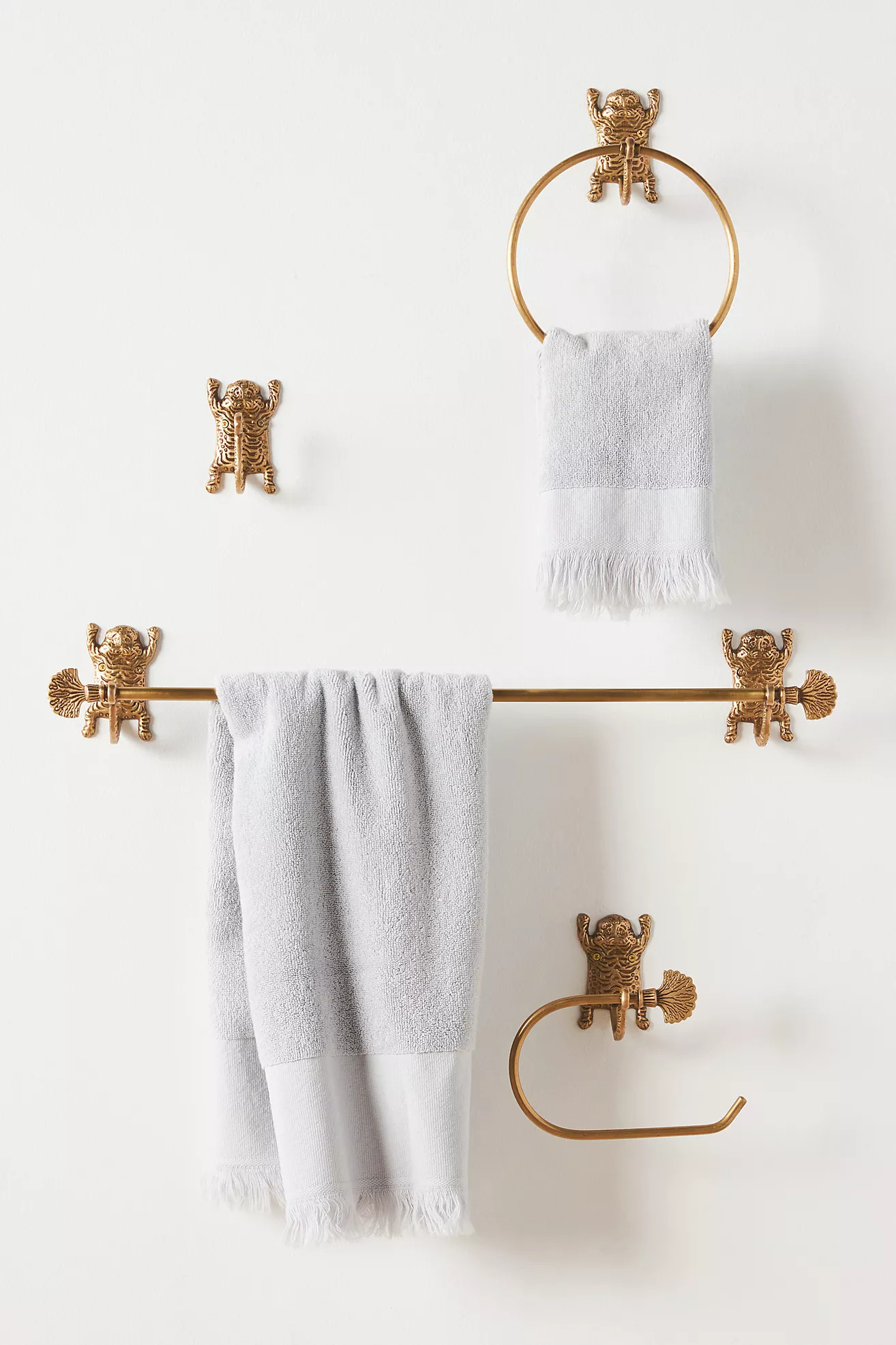 Tibetan Tiger Bath Hook | Anthropologie (US)
