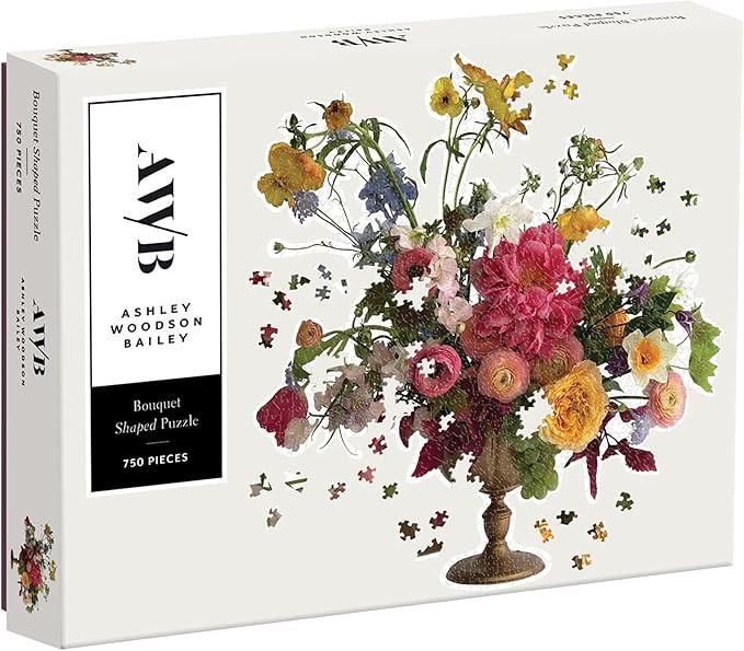 Galison Ashley Woodson Bailey 750 Piece Shaped Puzzle, Multicolor, (Model: 0735357471) | Amazon (US)