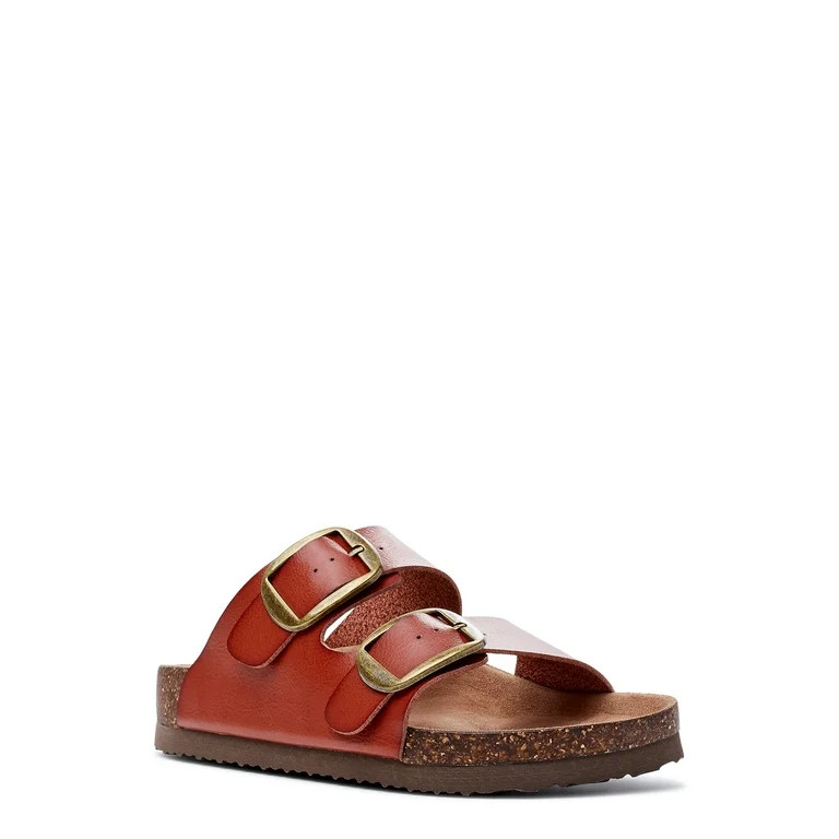 Time and Tru Women's Footbed Slide Sandal | Walmart (US)